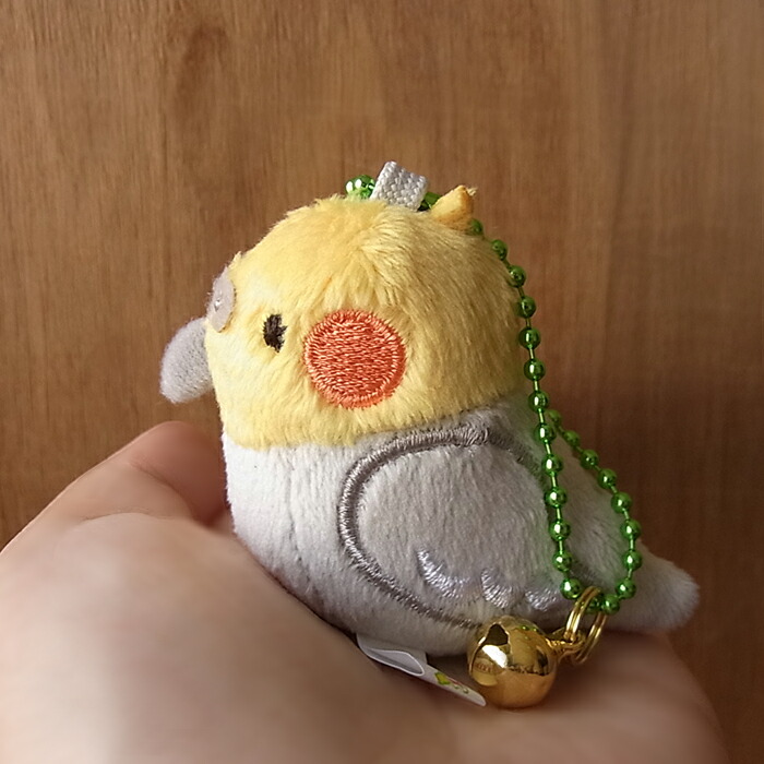 楽天市場】【TST 鈴付き ぬいぐるみ キーホルダー オカメインコ