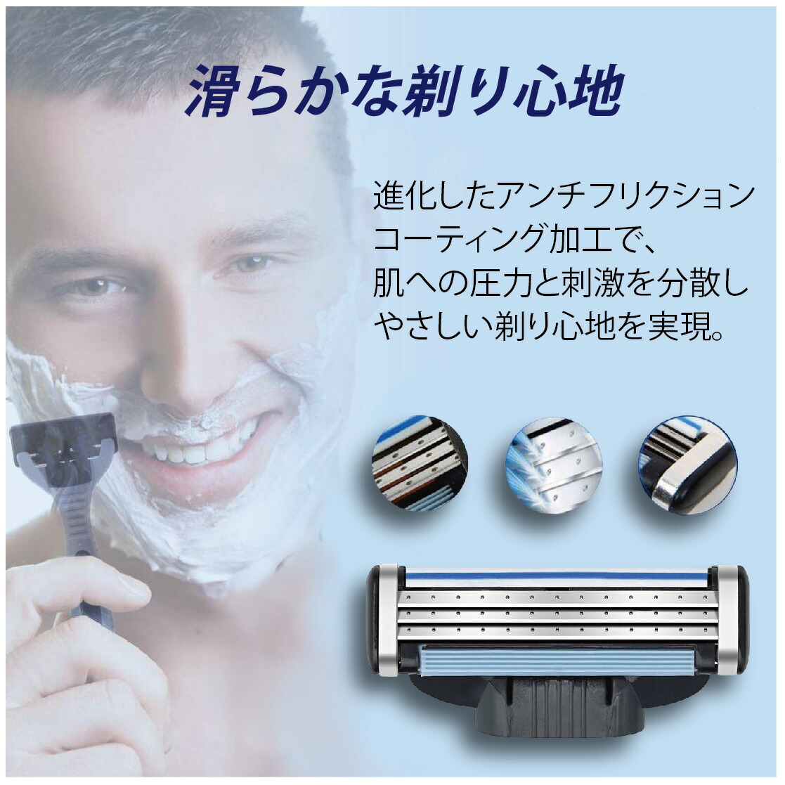 楽天市場】ジレット マッハシン3 Gillette Mach3 3枚刃 シンスリー