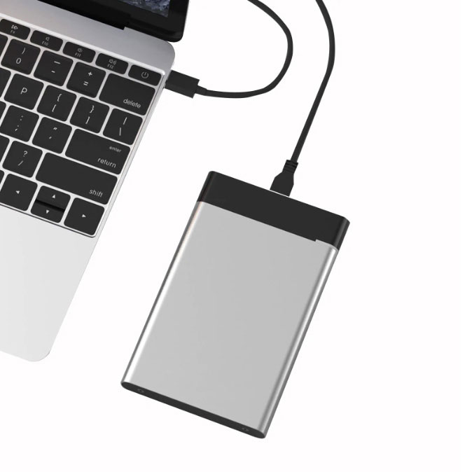 楽天市場】外付けHDD 2TB ポータブル型 4k対応テレビ録画 PC パソコン