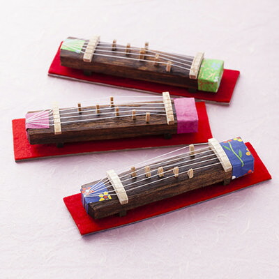 楽天市場】送料無料 琴 大正琴 ギフト ミニ琴“極”3個セット ずっとそば