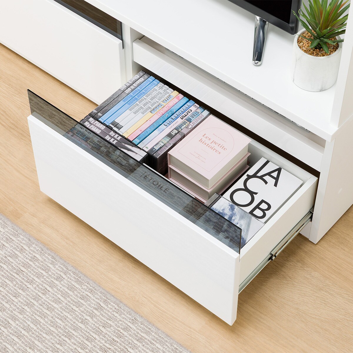 楽天市場】テレビボード ハイタイプ (ポルテ UF01 180) ニトリ 【配送