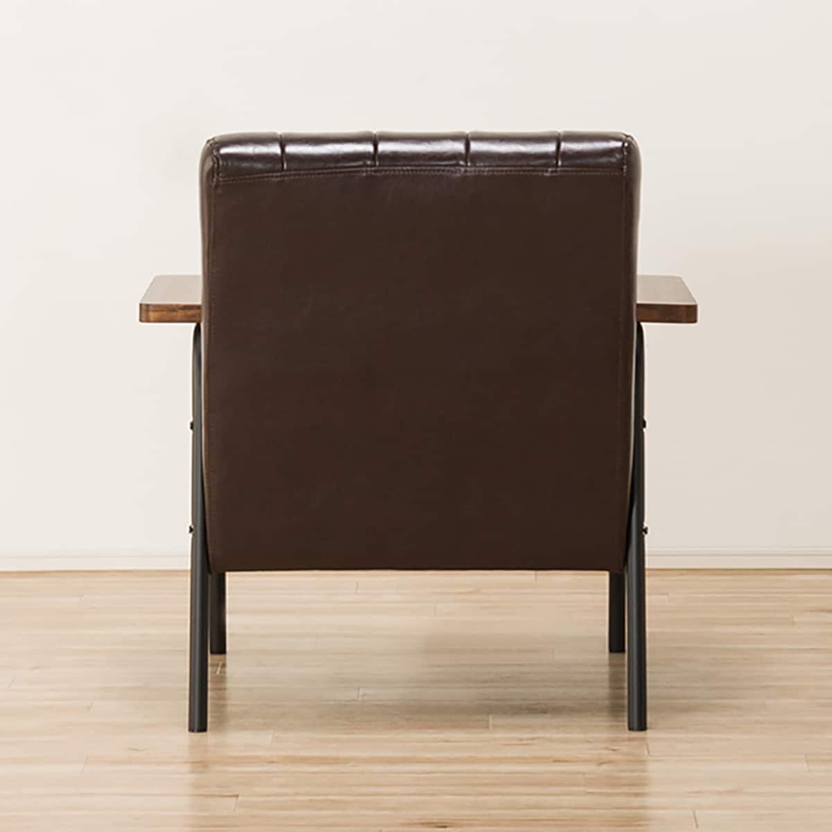 楽天市場】1人掛け 合皮ソファ (Nシールド ステイン2KD DBR) ニトリ