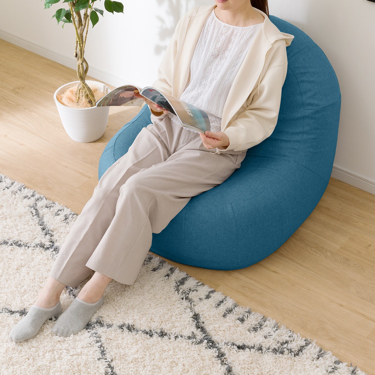 楽天市場】カバーが洗える1人掛け 1人用 ふわもちソファ 専用カバー