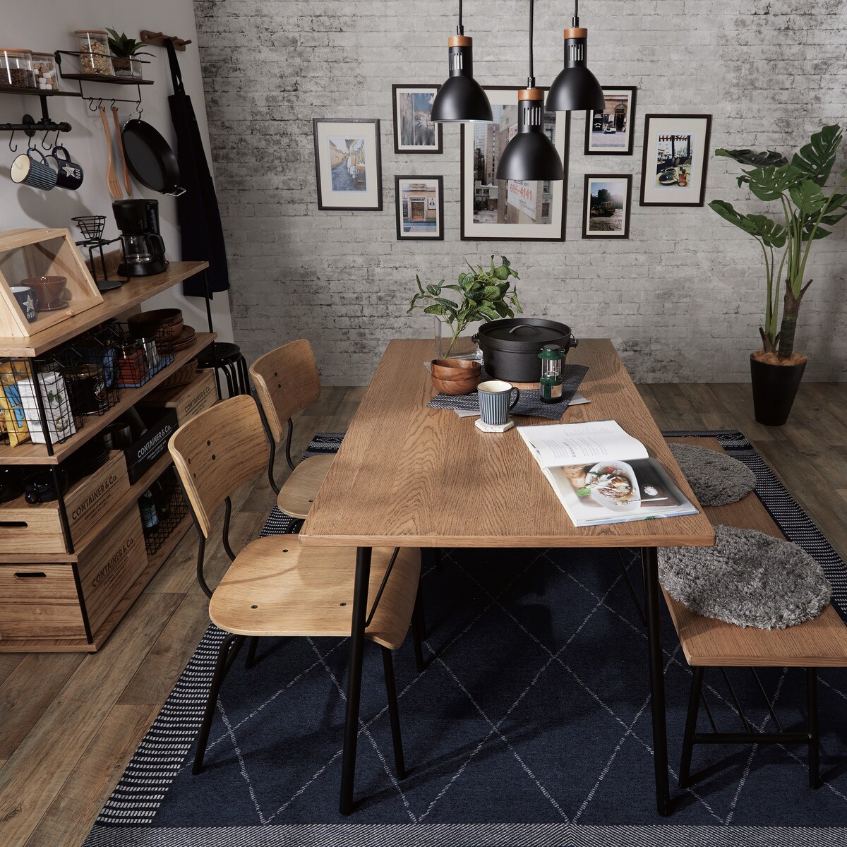 楽天市場】[幅110cm] ベンチ (アウロス3) ニトリ 【玄関先迄納品】 【5