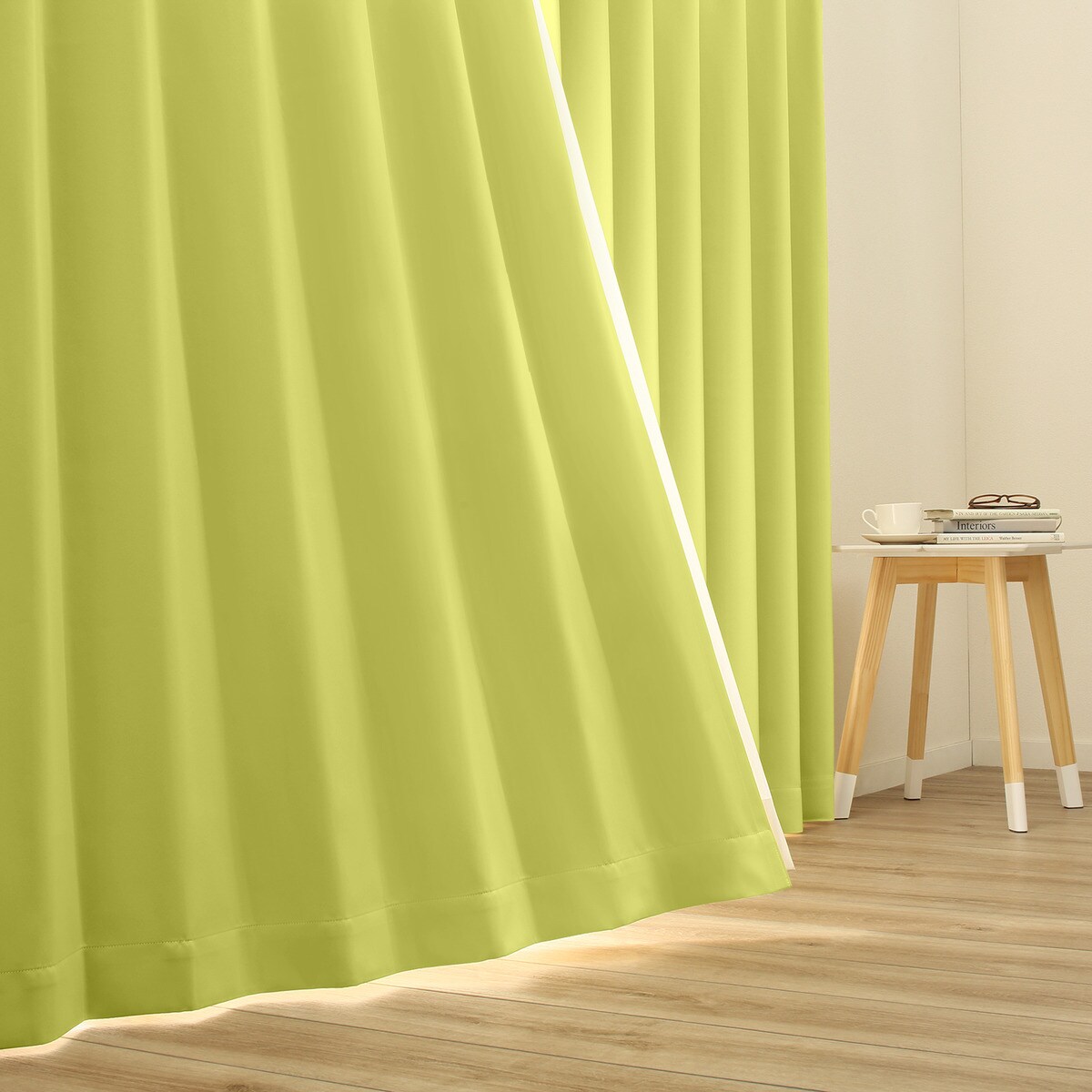 楽天市場】遮光1級・遮熱・防炎・156サイズ・44色カーテン グリーン