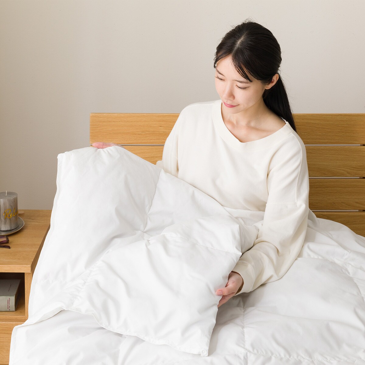 楽天市場】2枚合わせ羽毛掛ふとん(NTR-2 K2520)【玄関先迄納品