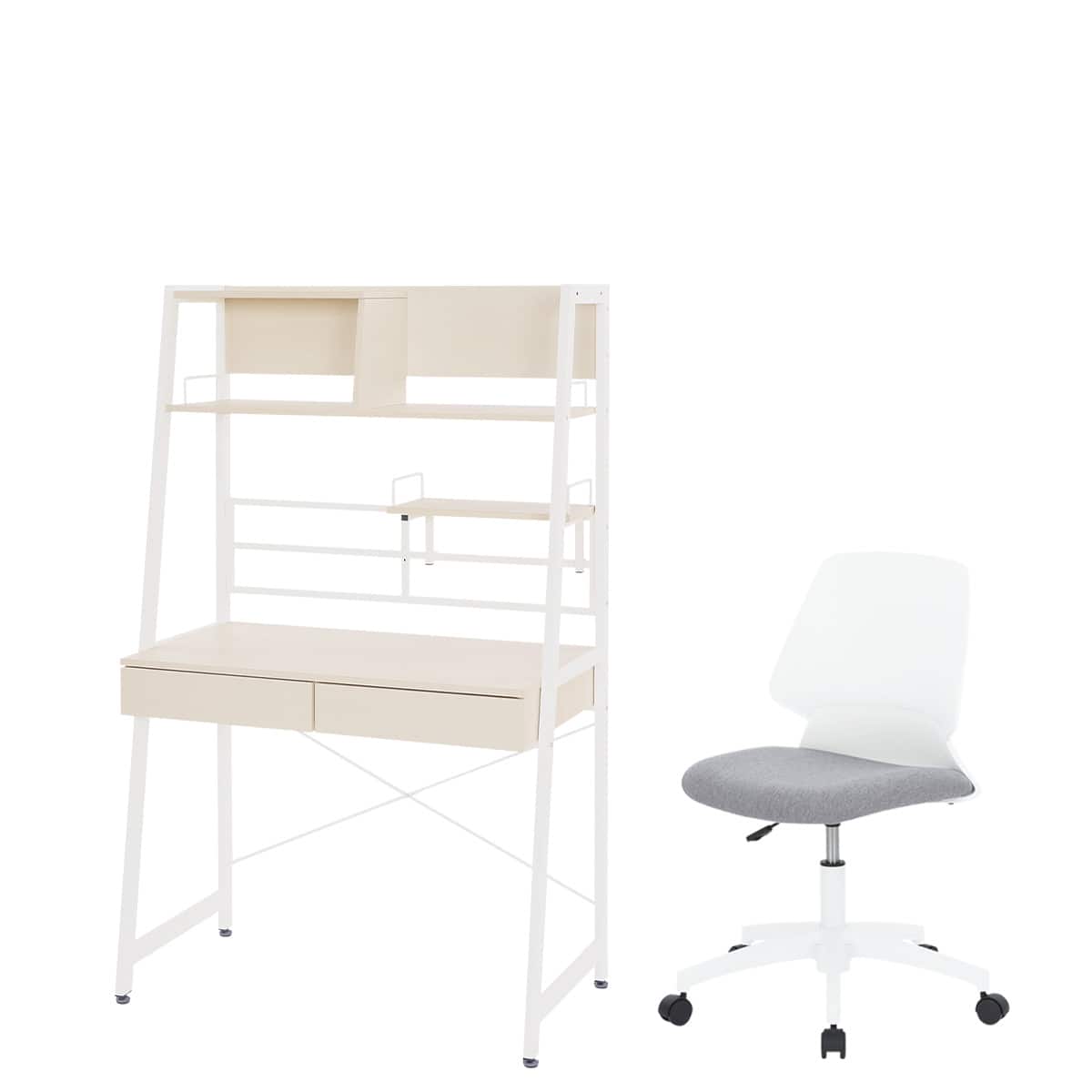 楽天市場】デスクチェアセット(省スペースデスク RB001 93 WW/ワーク