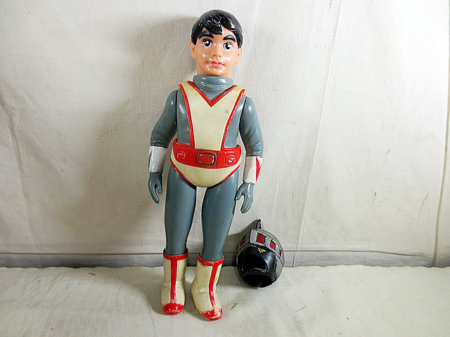 楽天市場】美品 バンダイ TBS シルバー仮面 ソフビ フィギュア : 虹商店