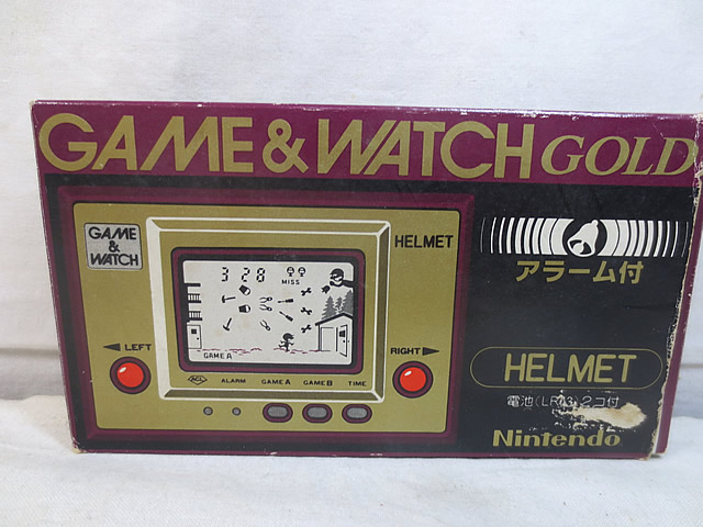 楽天市場】美品 任天堂 ゲームウォッチ CN-07 ヘルメット : 虹商店