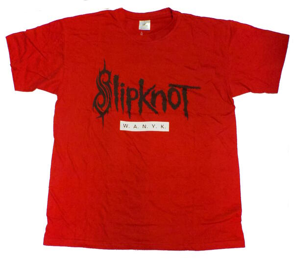 楽天市場】【SLIPKNOT】スリップノット「WANYK」Tシャツ : バンドT