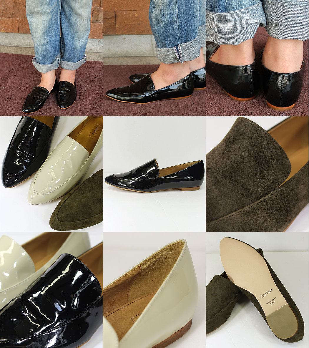 楽天市場】【在庫処分】【チェンバー/CHEMBUR】フラットヴァンプ