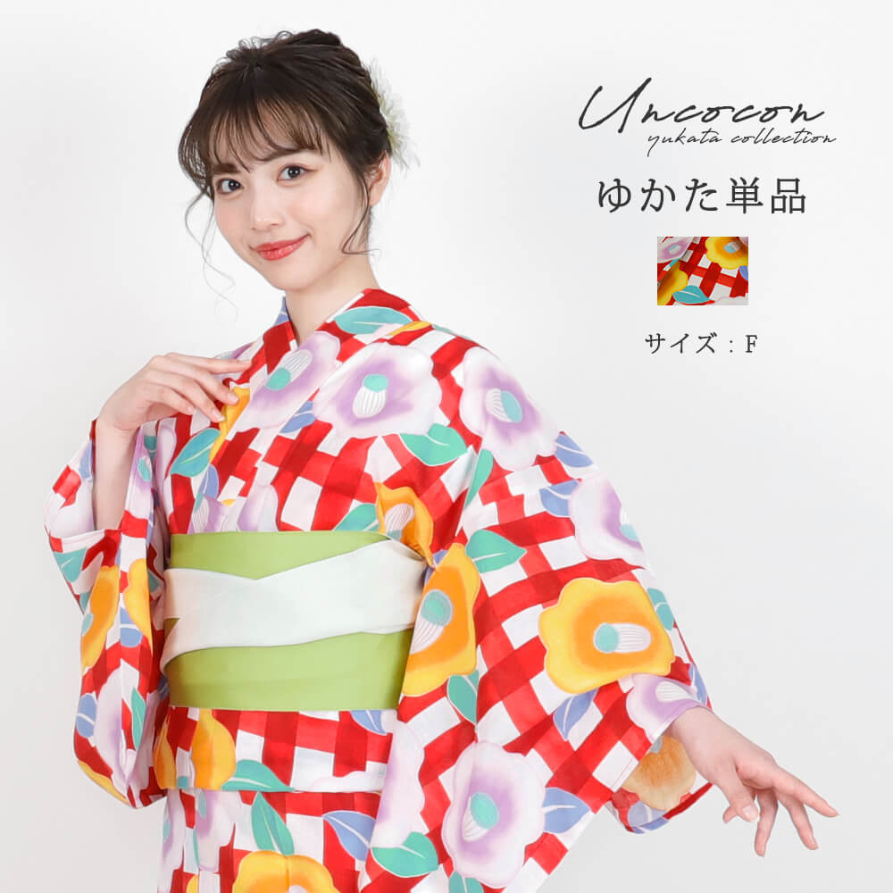 楽天市場】ギンガムチェック 浴衣（素材（生地・毛糸）綿・コットン