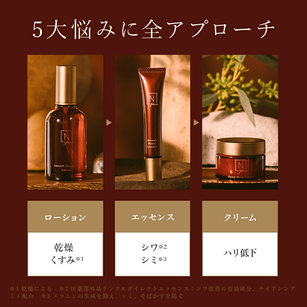 Nオーガニック プレナム ローション エッセンス クリーム 【公式通販】