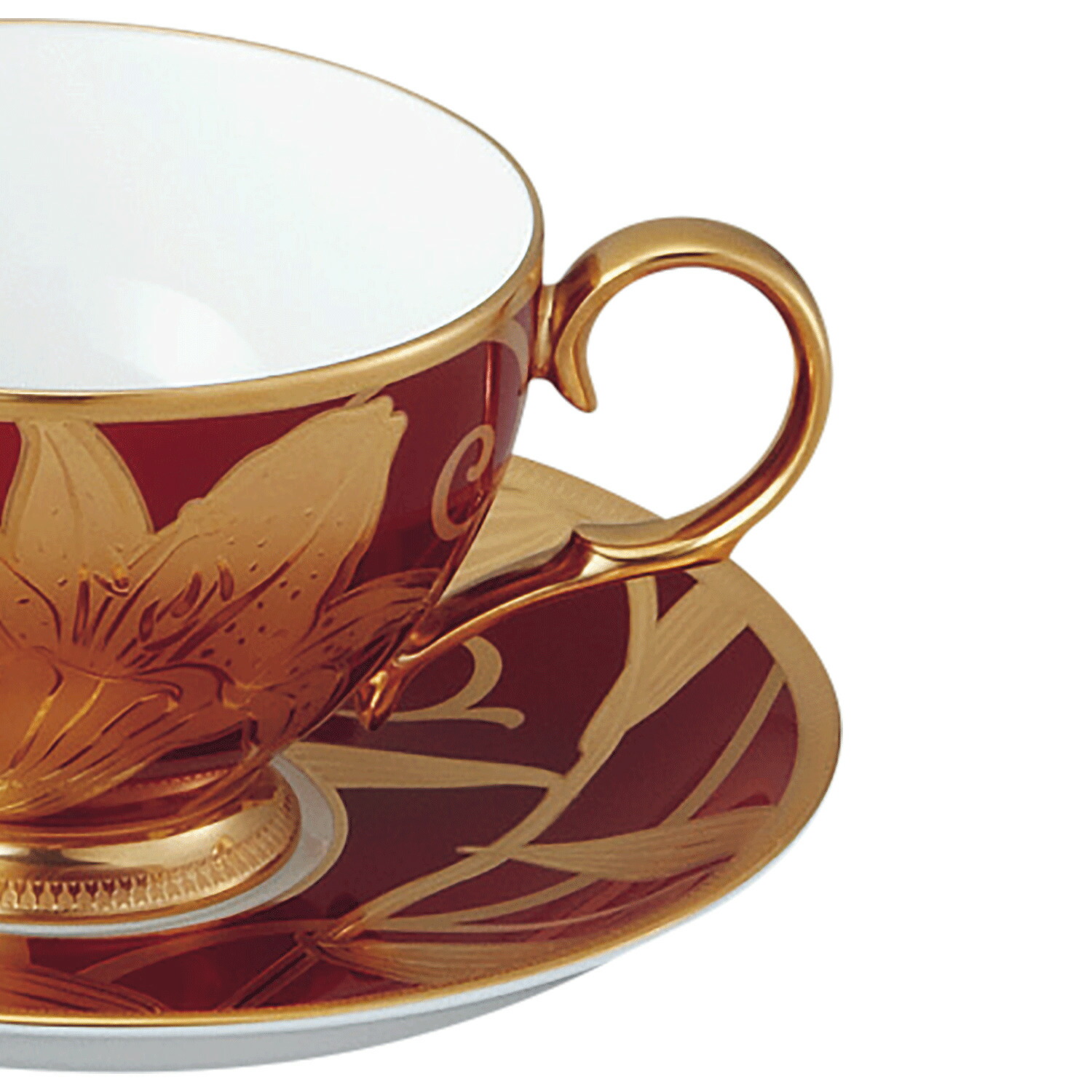 楽天市場】ノリタケ 花金彩百合 ティータイムペア ( ギフトボックス