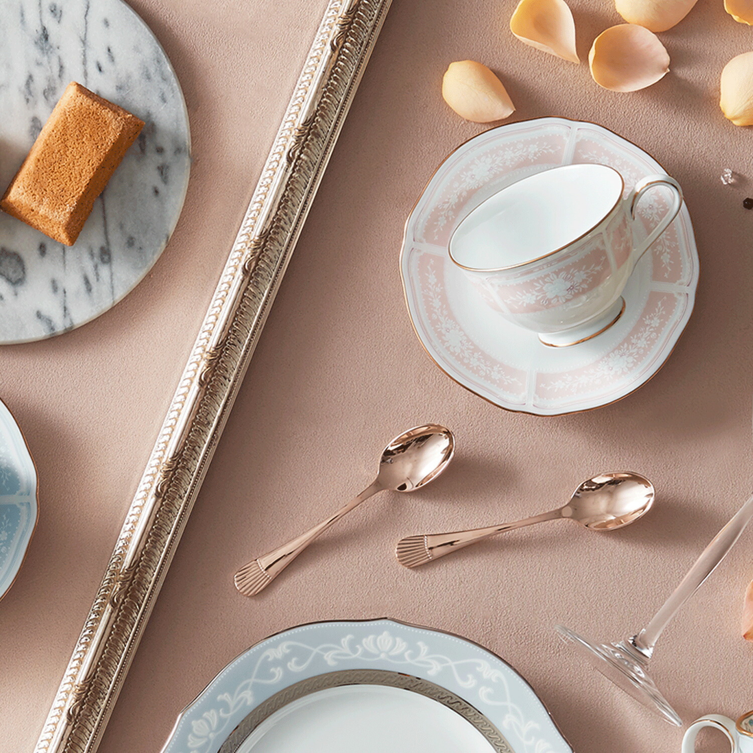 楽天市場】ノリタケ 金属食器ギフトセット (スタークレスト ピンク