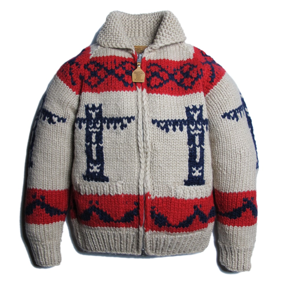 楽天市場】【KANATA】カナタ カウチンセーター トーテンポール