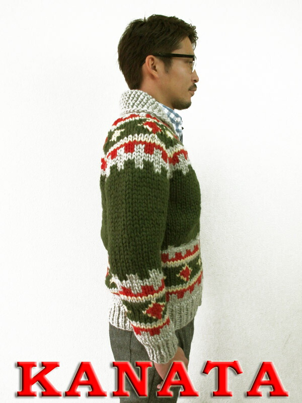 楽天市場】Kanata カナタ 『カウチンセーター』メンズ カウチンニット