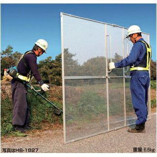楽天市場】ガーネット草刈作業の飛散ガードHBE-1521k 交換用ネット( ひ