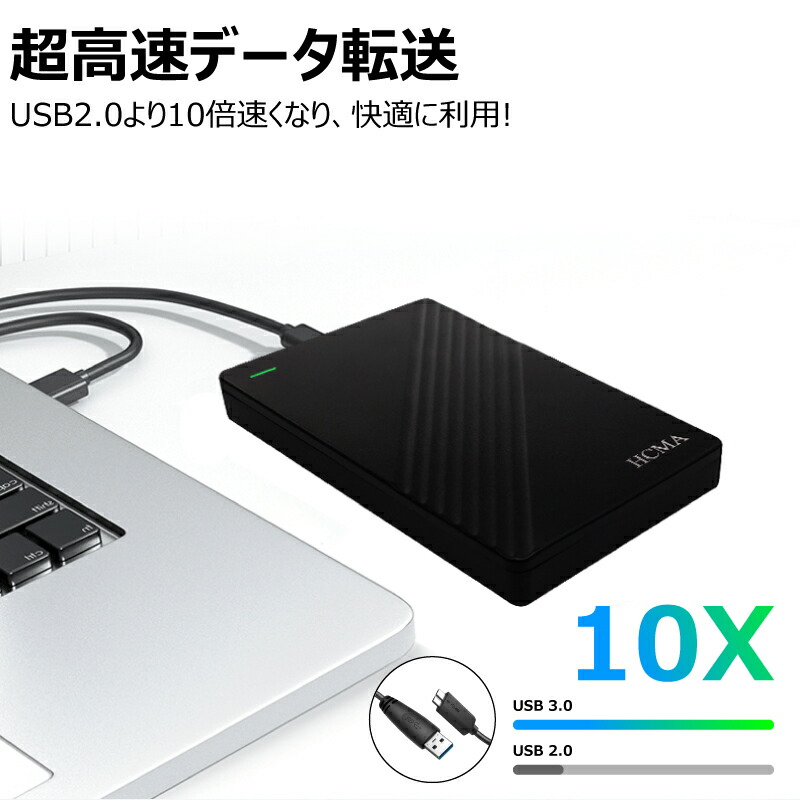 楽天市場】新品 外付けSSD 1000GB/512GB/256GB/128GB テレビ録画 PC/TV