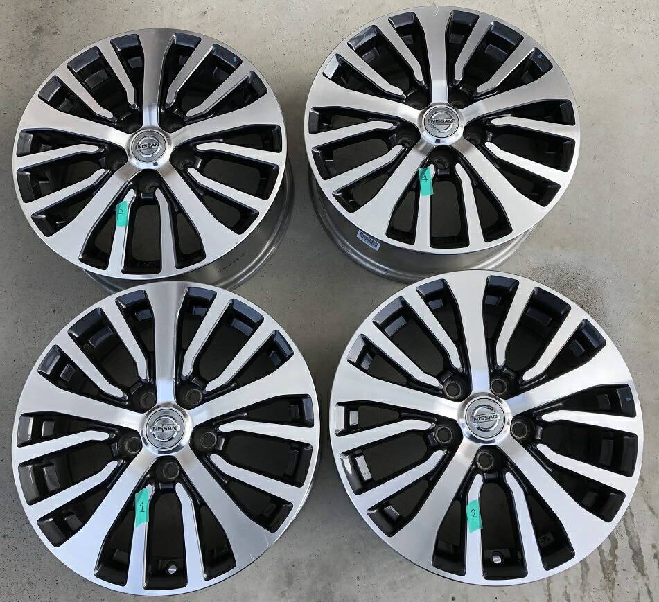 楽天市場】【中古 美品】16インチ 4本セット 日産 純正 セレナ 純正