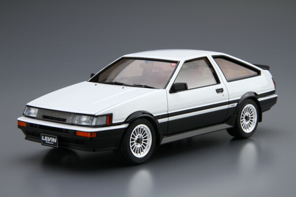 青島文化教材社 1/24 ザ・モデルカー No.17 トヨタ AE86 カローラ