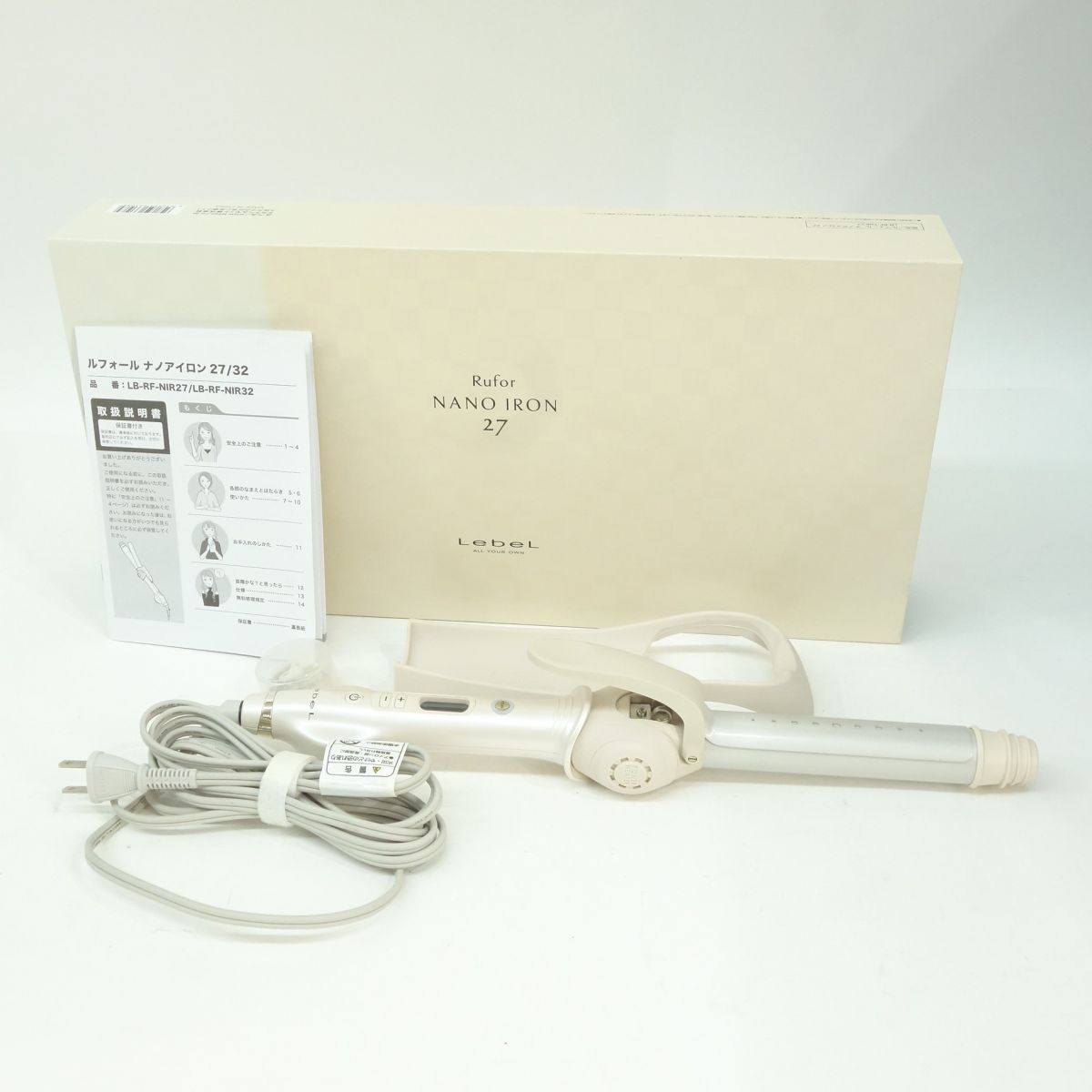 楽天市場】Rufol ルフォール ナノアイロン 27mm LB-RF-NIR27 ヘア