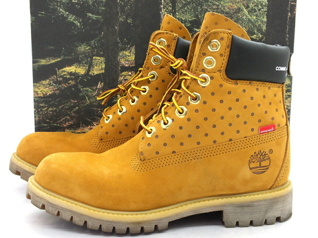 楽天市場】【中古】Supreme × Comme des Garcons × Timberland 6 Boot