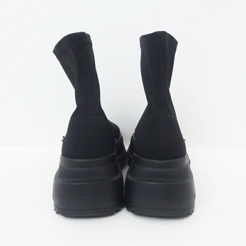 楽天市場】【中古】 YELLO TOKYO Black Single Sneaker Short ブーツ