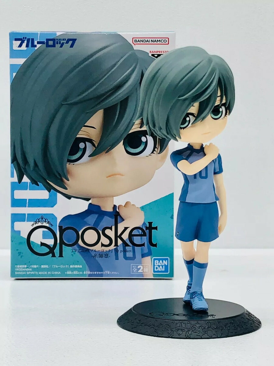 楽天市場】【中古】 ブルーロック フィギュア 糸師凛 Qposket 糸師凛