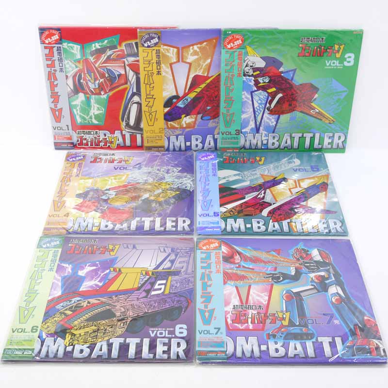 楽天市場】【中古】LD-BOX 「超電磁ロボ コン・バトラーV」VOL.1～7