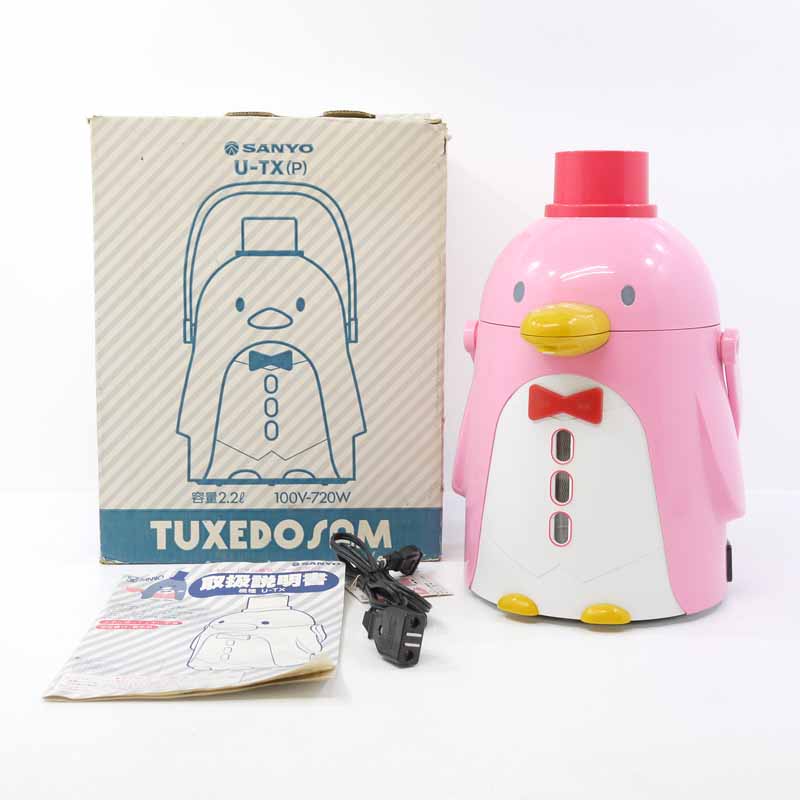 楽天市場】【中古】サンリオ タキシードサム（ピンク）電気ジャー式