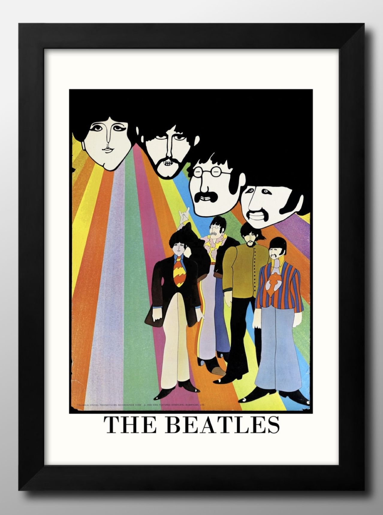 楽天市場】ビートルズ 音楽 A3 サイズ ポスター アート おしゃれ 絵画