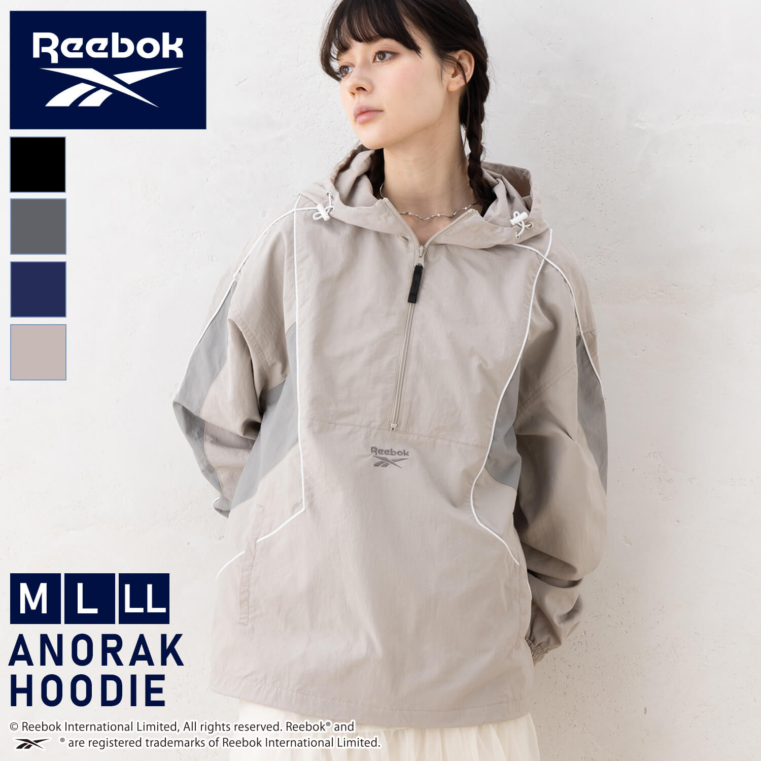 楽天市場】【クーポンで10%OFF】 Reebok リーボック アノラック