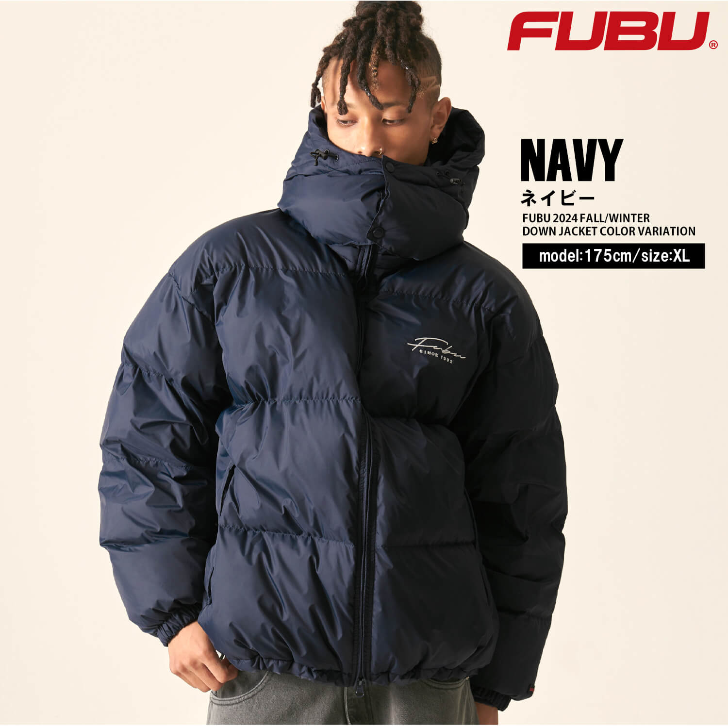 楽天市場】【クーポンで30%OFF】 FUBU フブ 中綿ジャケット メンズ