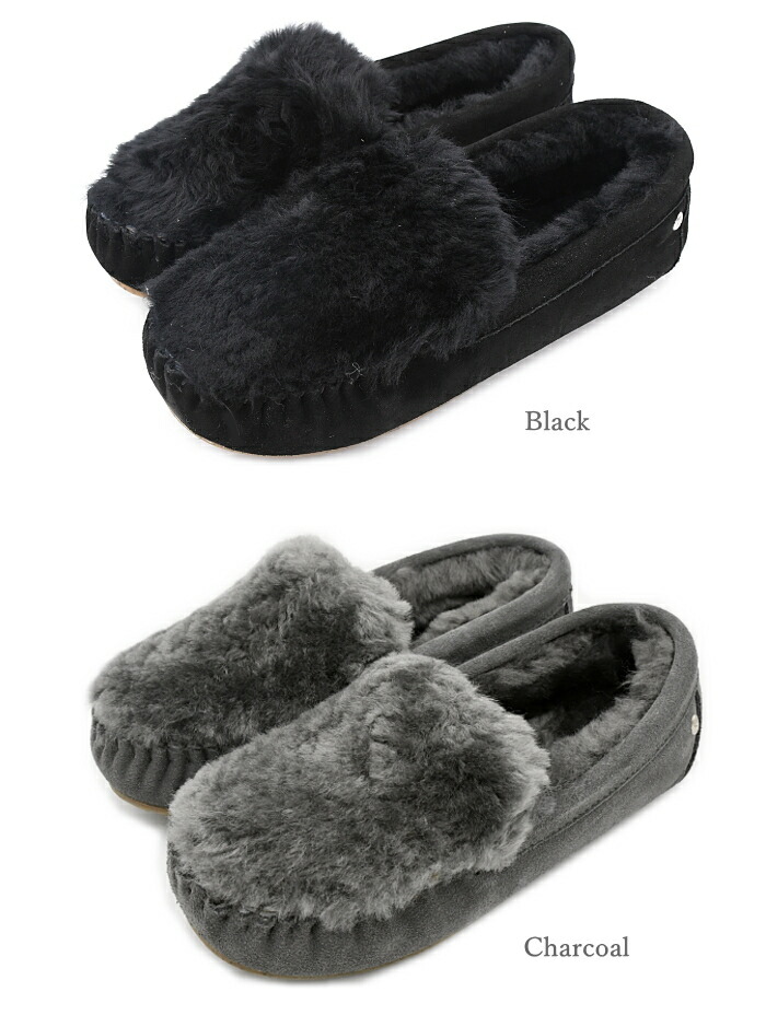 楽天市場】EMU Australia エミュ エミュー モカシン シープスキン