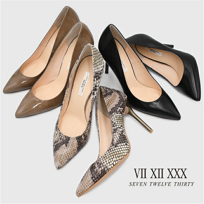楽天市場】セヴン トゥエルヴ サーティ ポインテッドトゥパンプス