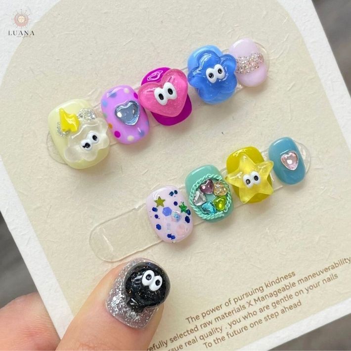 楽天市場】ポイント5倍ネイルパーツ モンスター ジェル おばけ セルフ