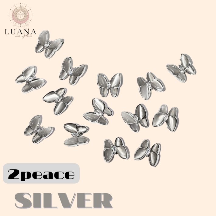 楽天市場】ポイント5倍ネイルパーツ ぷくぷく 蝶々 蝶 バタフライ 2個