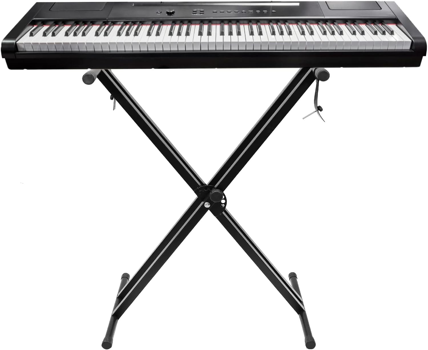 楽天市場】【2月末SALE！15％OFF券付】 DEWEL 電子ピアノスタンド X型