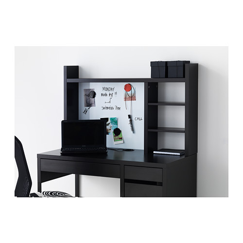 楽天市場】IKEA MICKE イケア ミッケ 追加ユニット 高, ブラック