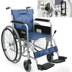 楽天市場】病院施設向け スチール製 自走式車椅子 KR801Nソリッド-VS