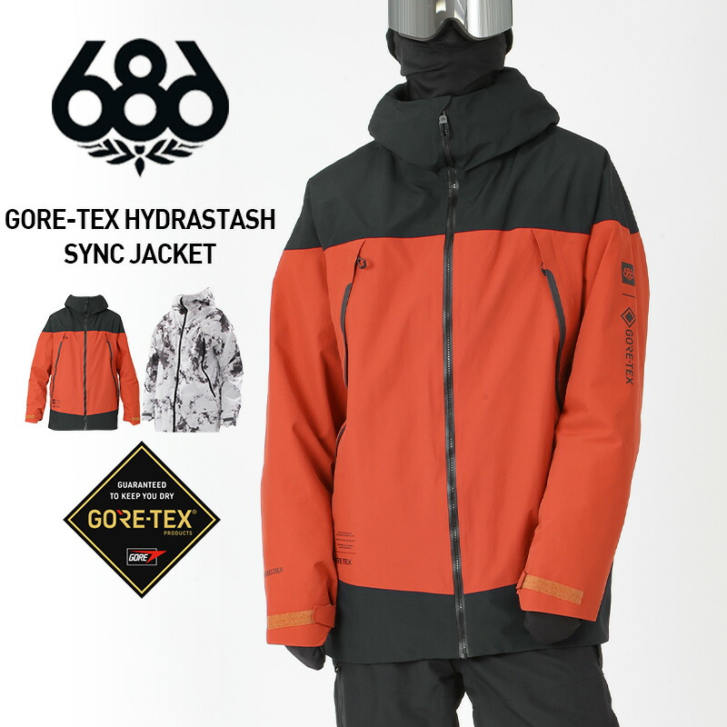 楽天市場】686/シックスエイトシックス メンズ GORE-TEX スノーボード