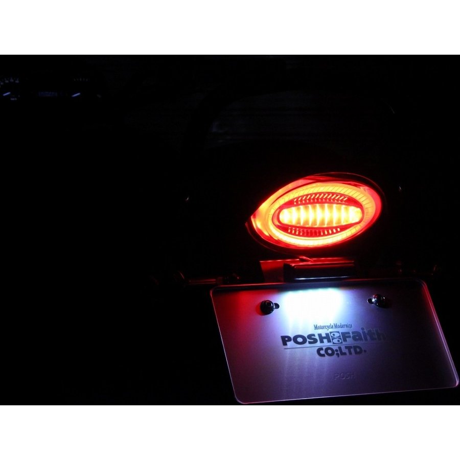 楽天市場】POSH Faith ポッシュ フェイス ルミナスLEDテールランプ