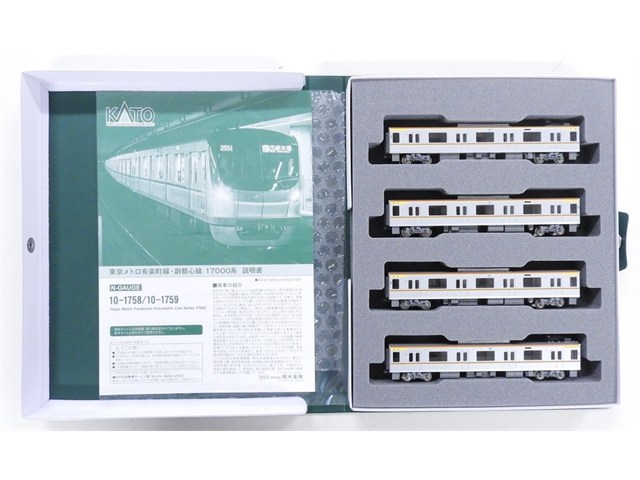 カトー 東京メトロ 有楽町線・副都心線 17000系 4両増結セット 10-1759