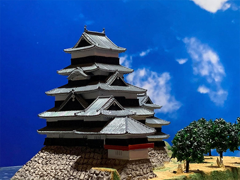 楽天市場】松本城 ジオラマ模型【当店限定オリジナル】【完成品】お城