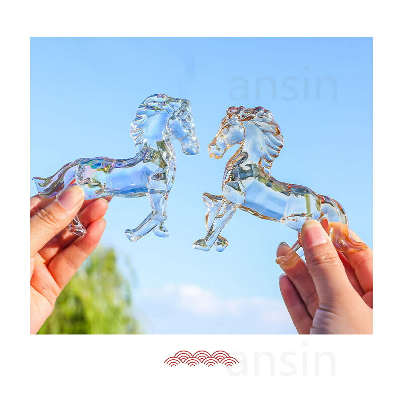 Daum クリスタルガラス 馬の頭部彫刻 オブジェ ケース付き 楽天市場