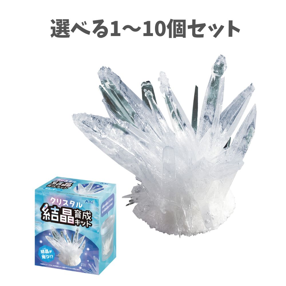 楽天市場】【選べる1〜10個セット】クリスタル結晶育成キット 1セット