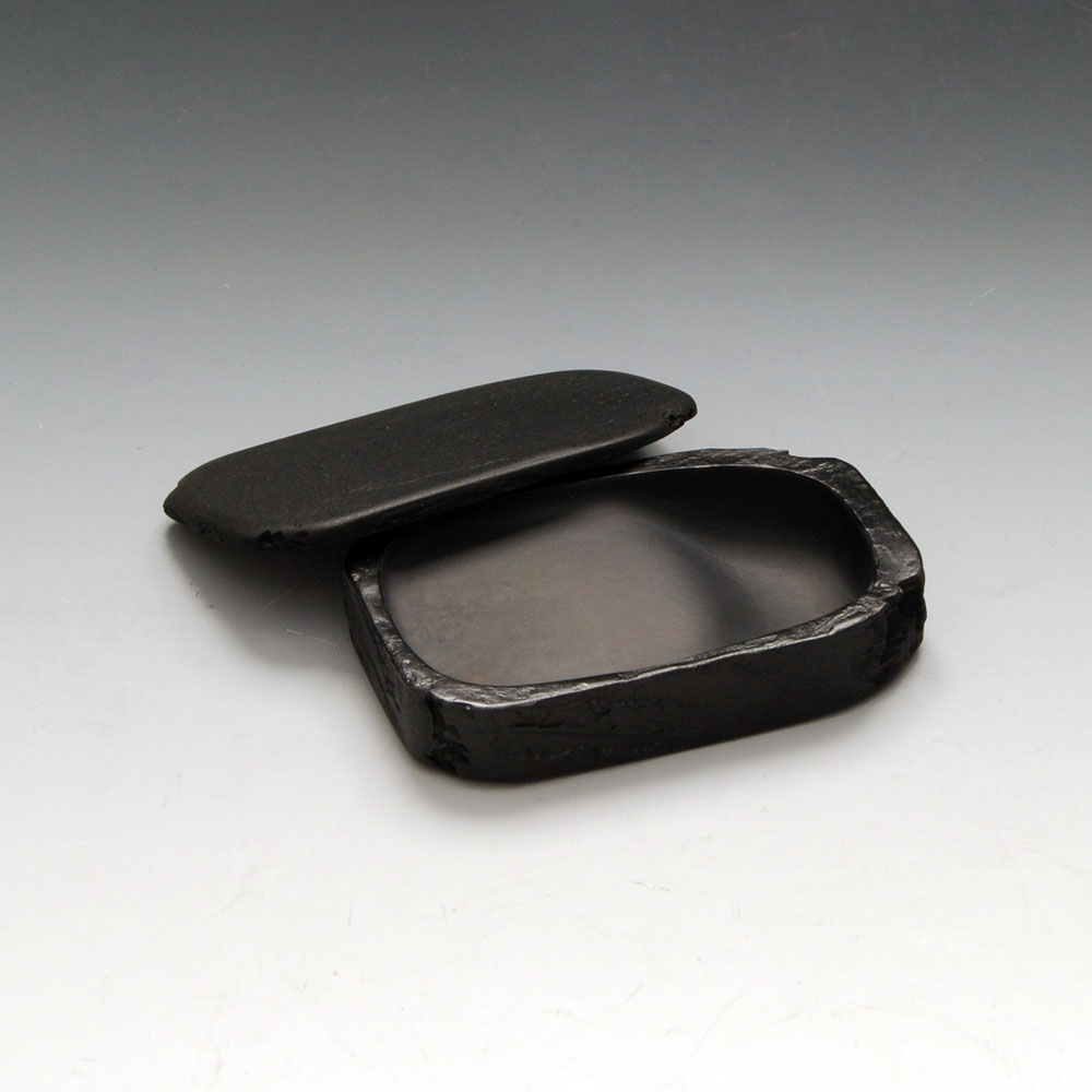 楽天市場】雄勝硯 天然共蓋三二寸 雄勝石 玄昌石 天然石 黒 伝統的工芸