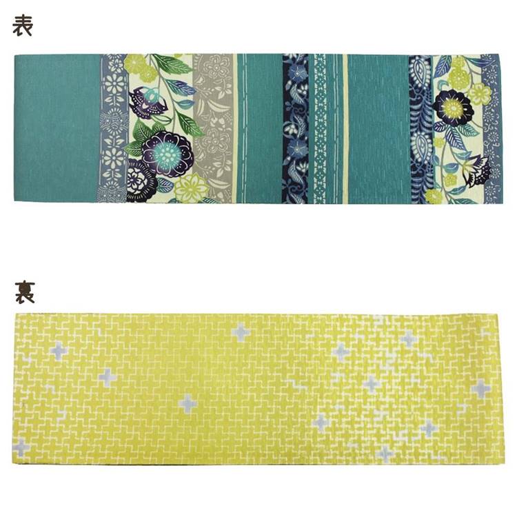 楽天市場】半幅帯 正絹 長尺 WAKKA リバーシブル 日本製 細帯