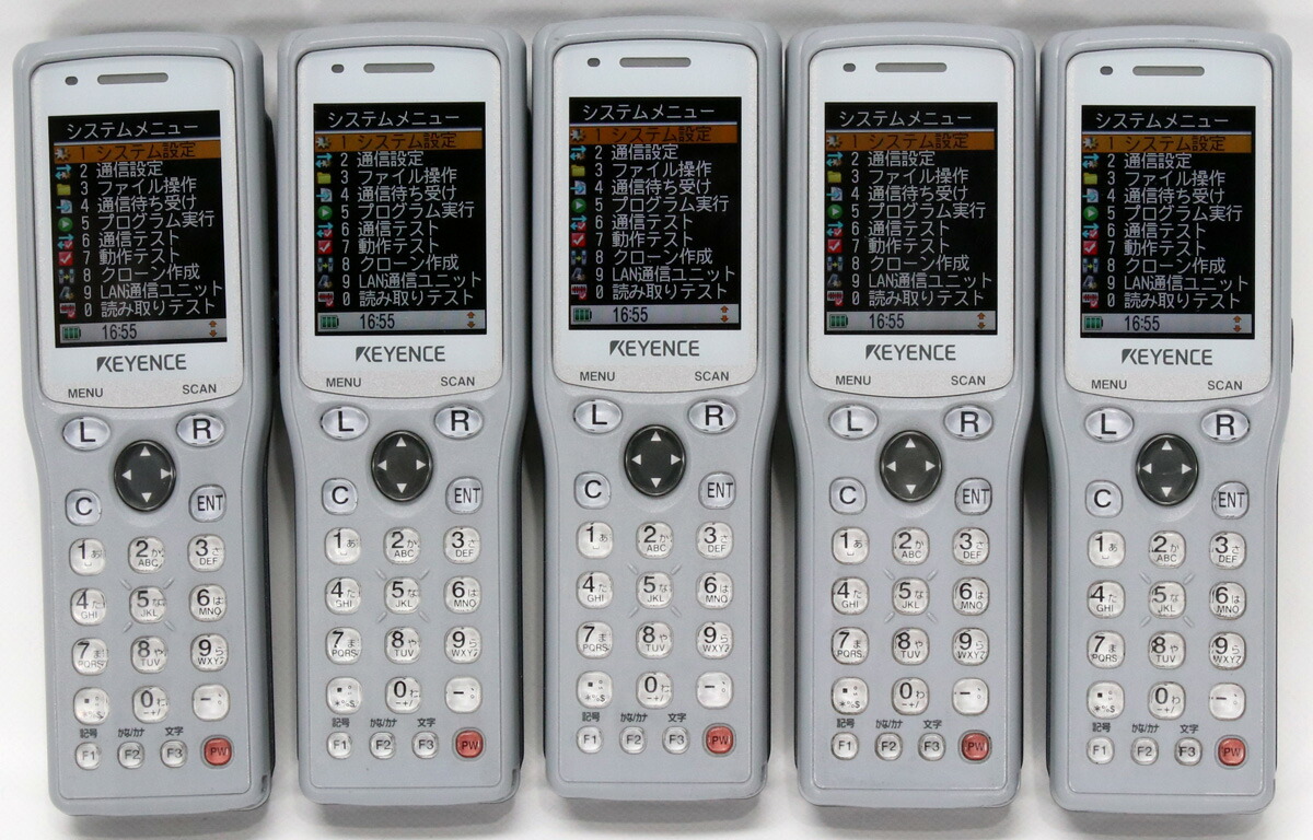 楽天市場】KEYENCE キーエンスハンディターミナル BT-1010 5台セット